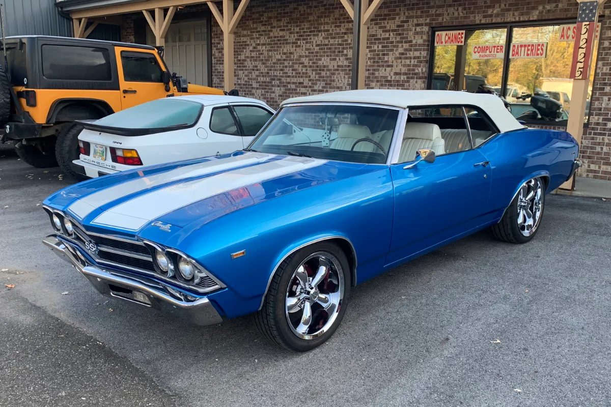 Chevrolet Chevelle SS body work photo